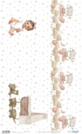 PAPEL ARROZ 54X33CM SWEET BABY GIRL NURSERY PFY-14719