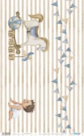 PAPEL ARROZ 54X33CM SWEET BABY BOY HORSE PFY-14718