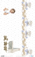 PAPELE ARROZ 54X33CM SWEET BABY BOY NURSERY PFY-14721