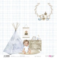 SCRAP PAPER 30.5X31.8CM SWEET BABY BOY PFY-14445