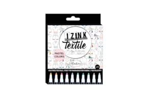 SET  10 MARCADORES  IZINK TEXTIL  85535