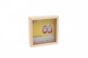QUADRO C/VIDRO 17x17x4CM C/VIDRO
