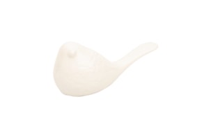 PAJARO MEDIO 15X7X7CM BLANCO