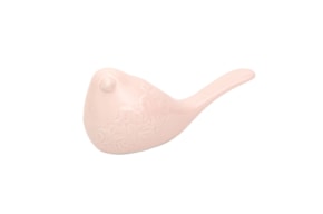 PAJARO MEDIO 15X7X7CM ROSA CLARO