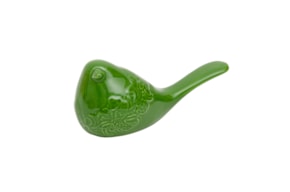 PAJARO MEDIO 15X7X7CM VERDE