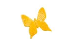BORBOLETA MEDIA 10X9X3CM AMARILLO
