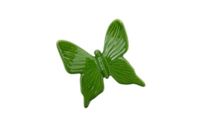 BORBOLETA MEDIA 10X9X3CM VERDE