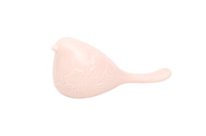 PAJARO GR. 20X8X9CM ROSA CLARO