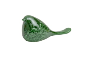 PAJARO GR. 20X8X9CM VERDE OLIVA