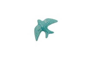 ANDORINHA 8.5X6X2.2CM VERDE AGUA