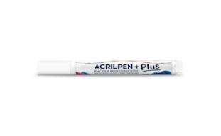 ACRILPEN +PLUS PARA TECIDO BRANCO 04426519 ACRILEX