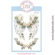 TRANSFER DTF-016G 20X28.5CM ASAS E FLORES