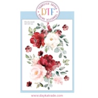 TRANSFER DTF-020P 14.28X19CM FLORES