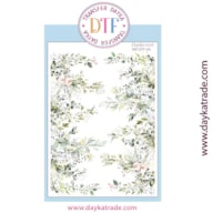 TRANSFER DTF-026P 14.28X19CM FLORES