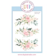 TRANSFER DTF-025P 14.28X19CM FLORES