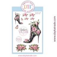 TRANSFER DTF-030P 14.28X19CM ZAPATOS FASHION VICTIM