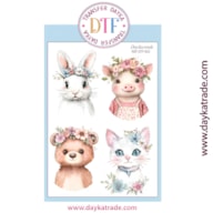 TRANSFER DTF-032P 14.28X19CM ANIMALES
