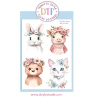 TRANSFER DTF-032P 14.28X19CM ANIMALES