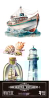 DECOR TRANSFERS 15X30CM MARITIM PFY-14623