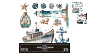 DECOR TRANSFERS 30X30CM MARITIM PFY-14652