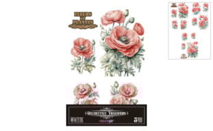 DECOR TRANSFERS 20X30CM POPPY PFY-14632