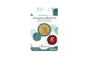 SINETE LATAO D. 1.9CM  70195 LETRA K BLISTER