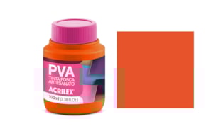 PAINT PVA 100ML ORANGE 03210517 ACRILEX