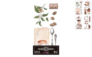 DECOR TRANSFERS 15X30CM COFFEE PFY-14618