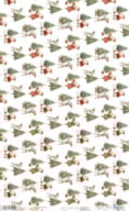 RICE PAPER 54X33CM SANTA & FRIENDS I  PFY-15443
