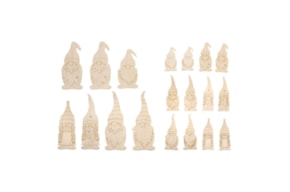 GNOMOS EM MADERA 3,6 e 9CM RAYHER
