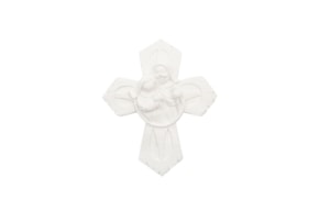 CROSS W/NATIVITY FAMILY 8.8X1.3X10.5CM