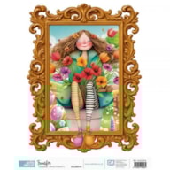 TRANSFER DTF FABRIC 25X30CM SPRING PORTRAIT 2 ARTIS DECOR