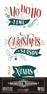 DECOR TRANSFERS 15X30CM CHRISTMAS PFY-15239