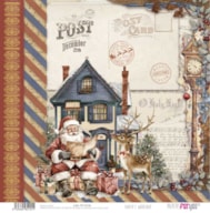 PAPER SCRAP 30.5X30.5CM SANTA´S WORKSHOP PFY-15155