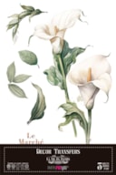 DECOR TRANSFERS 20X30CM CALLA LILY  PFY-14808