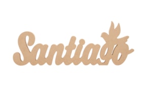 NOMBRE PERSONALIZAVEL 6 A 10 LETRAS 12X1.6CM DM C/ PALOMA