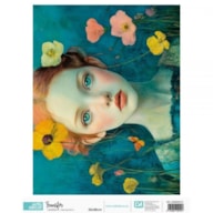 TRANSFER DTF TEXTIL 25X30CM  NATURAL GIRL 2 ARTIS DECOR