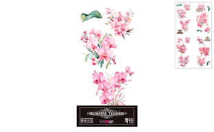 DECOR TRANSFERS 15X30CM FOLHAS (Pink Orchid) PFY-14625