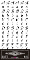 DECOR TRANSFERS 15X30CM ABECEDARY PFY-15233
