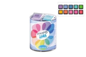 STAMPO IZINK PIGMENT PASTEL 10 colores  03330