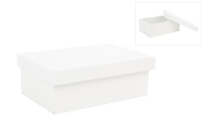 CAIXA QUAD. LACADA 22X15X8CM BRANCA