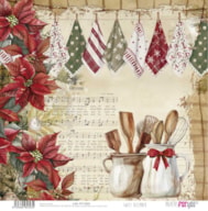PAPELE SCRAP 30.5X31.8CM SWEET DECEMBER PFY-15323