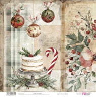 PAPELE SCRAP 30.5X31.8CM SWEET DECEMBER PFY-15324