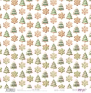 PAPELE SCRAP 30.5X31.8CM SANTA & FRIENDS PFY-15388