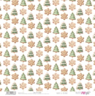 PAPELE SCRAP 30.5X31.8CM SANTA & FRIENDS PFY-15388