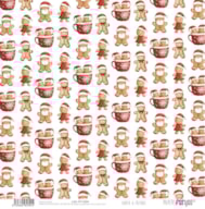 PAPER SCRAP 30.5X30.5CM SANTA & FRIENDS PFY-15394