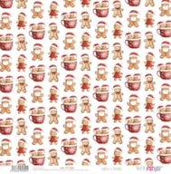 PAPELE SCRAP 30.5X31.8CM SANTA & FRIENDS PFY-15394