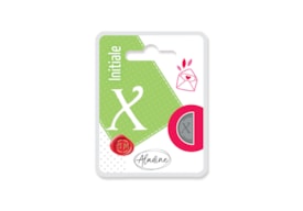 LATIN SEAL OF. 1.9CM 71324 DOUBLE LETTER X IN BLISTER