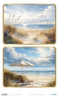 PAPEL ARROZ 54X33CM LANDSCAPE SUNNY BEACH V  PFY-15271
