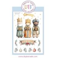 TRANSFER DTF-059G 20X28.5CM REYES MAGOS